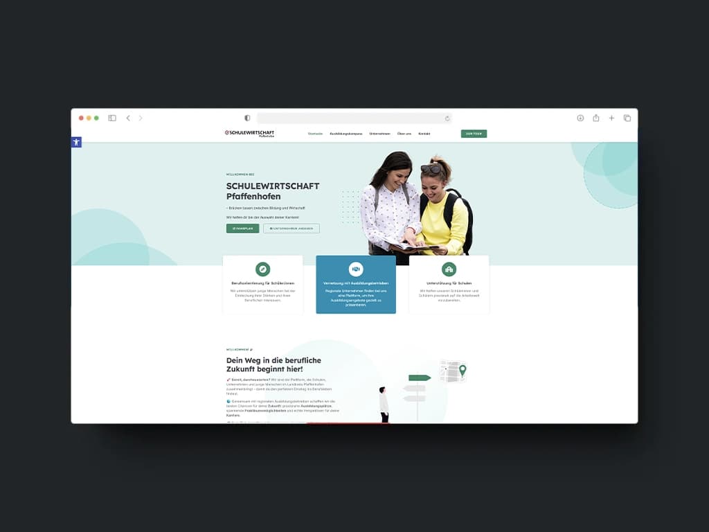 Digitale Plattform für SCHULEWIRTSCHAFT Pfaffenhofen